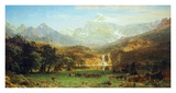 Buy The Rocky Mountains, Lander's Peak at AllPosters.com