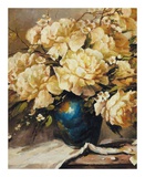 Roses in Full Bloom