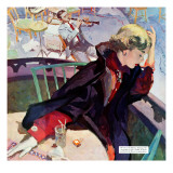 Love Story In A Honky - Tonk  - Saturday Evening Post 