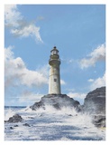 Buy Lighthouse on the Rocks at AllPosters.com