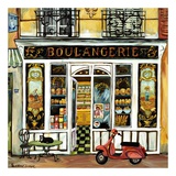 Buy Boulangerie and Red Scooter at AllPosters.com