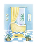 Blue Bathroom II