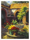 Las Flores En El Patio