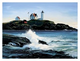 York Lighthouse Art Print