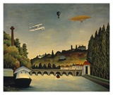 View of the Bridge at Sevres and the Hills at Clam