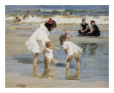 Buy Children Playing at the Seashore at AllPosters.com