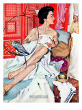 The Strange Woman  - Saturday Evening Post "Leading Ladies", October 17, 1953 pg.24,