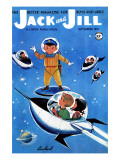 A Day in Outerspace - Jack and Jill, September 1957