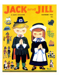 Thanksgiving Grace - Jack and Jill, November 1960 Giclee Print