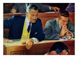 The Invisible Agency - Saturday Evening Post "Men at the Top", February 7, 1959 pg.35