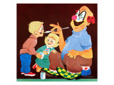 Face Painting - Jack and Jill, July 1961