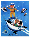 A Day in Outerspace - Jack and Jill, September 1957