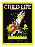 Easter Greetings - Child Life, April 1935