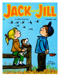 Fall Flight - Jack and Jill, September 1963 Giclee Print