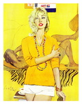 The Man Who Scorned Christmas - Saturday Evening Post 'Leading Ladies', December 19, 1959 pg.29