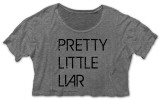 Women's: Pretty Little Liars - Rosewood Sharks Crop T-Shirt