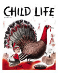 Mr. Turkey - Child Life, November 1955