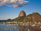 Brazil, Rio De Janeiro, Botafogo, View of Sugar Loaf