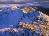 Buy Traversing the Aonach Eagach Ridge Above Glencoe, Scottish Highlands at AllPosters.com