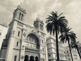 Tunisia, Tunis, Avenue Habib Bourguiba, Cathedral of St; Vincent De Paul