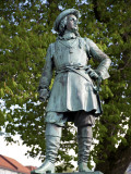 Norway, Trondheim; Statue of Peter Jansen Wessel
