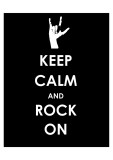 Keep Calm and Rock On (Hand)