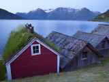 The Picturesque Village of Utne Nestled into a Little Bay in the Idyllic Hardangerfjord, Norway