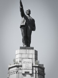 Russia, the Golden Ring, Kostroma, Lenin Statue