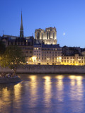 Notre Dame and Ile De La Cite, Paris, France