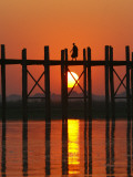 Myanmar (Burma), Amarapura, Taungthaman Lake, U Bein