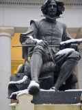 Statue of Velazquez in Front of Museo Del Prado, Madrid, Spain, Europe