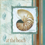 At the Beach Art Print