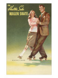 Roller Skating Couple