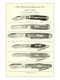 Buy Advertisement for Pocket Knives at AllPosters.com