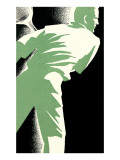 Tennis Backhand Poster