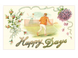 Buy Happy Days, Tennis Couple at AllPosters.com
