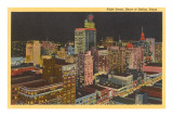 Night, Downtown Dallas, Texas