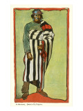 Navajo, Santa Fe Fiesta Illustration