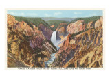 Grand Canyon from Artist Point, Yellowstone National Park