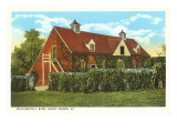 Washington's Barn, Mt. Vernon, Virginia Giclee Print
