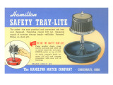 Ashtray Lamp Advertisement