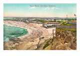 Buy Ocean Beach, San Diego, California at AllPosters.com