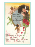 Valentine Message in Mirror