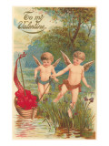 To My Valentine, Cupids with Boat of Hearts