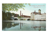 Buy Globe Bridge over Blackstone River, Woonsocket, Rhode Island at AllPosters.com