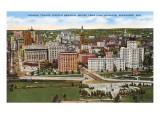 View over Milwaukee, Wisconsin