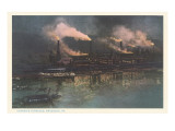Buy Carnegie Furnaces, Braddock, Pennsylvania at AllPosters.com