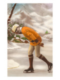 Buy Old Fashioned Speed Skater at AllPosters.com