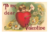 To My Dear Valentine, Arrow in Heart, Cupid