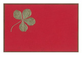 St. Patricks Day, Four-Leaf Clover Giclee Print